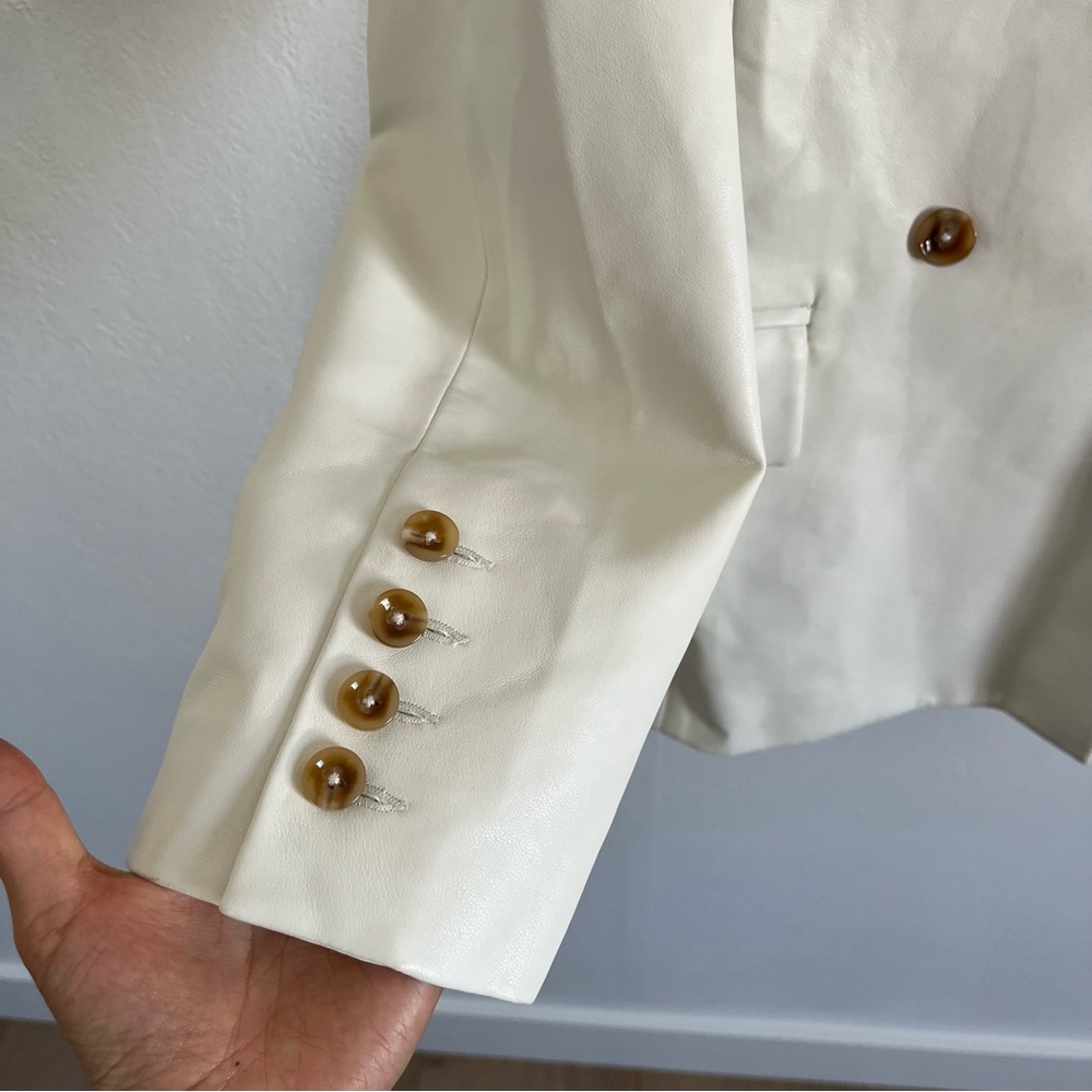 Pistola Joni Blazer in Ivory Size Small NWT - Picture 5 of 9